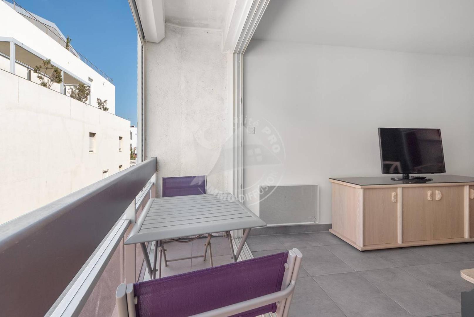 AS21512 - Studio Cabine vue mer latérale avec parking privé à 20m de la plage Le Grau-du-Roi Exterior foto
